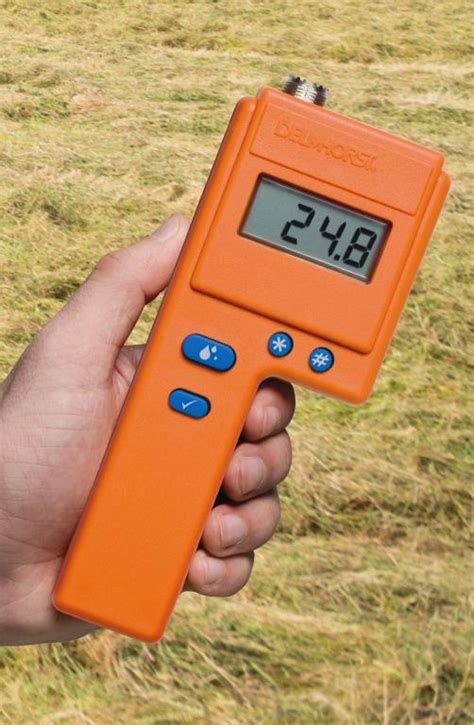 Hay Moisture Meter Brand manufacturer|hay bale moisture tester prices.